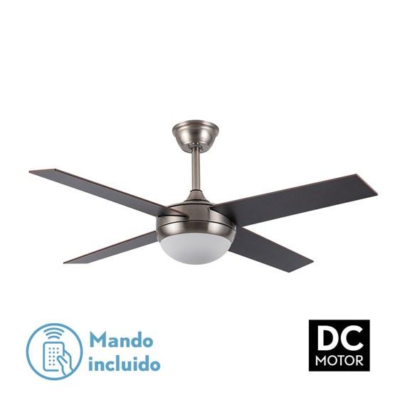 ventilador techo ciro niquel wengué