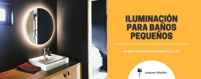 iluminación baños pequeños